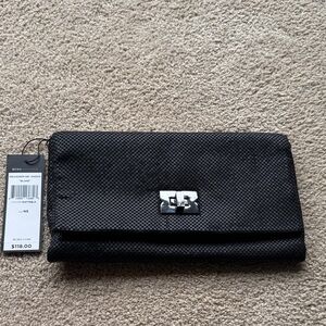 BCBGMAXAZRIA Metallic Mesh Clutch NWT Evening Bag